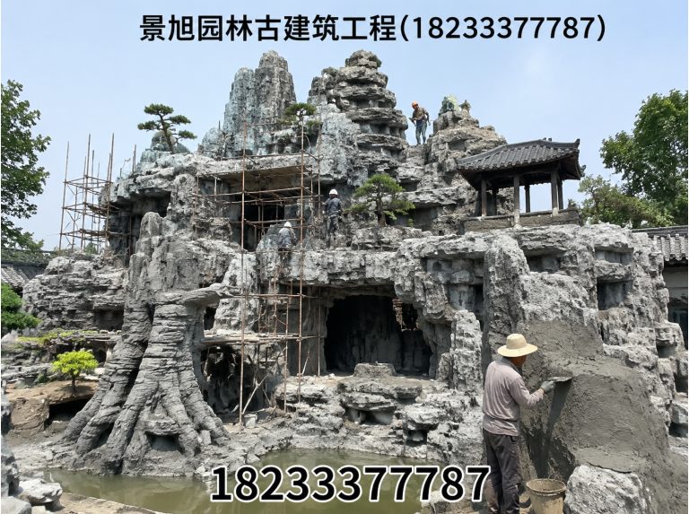清苑区仿古牌楼展示图